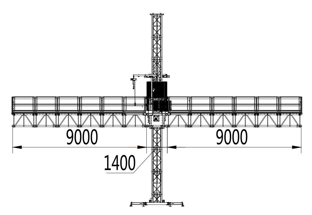 YLP650 Single Mast Configuration